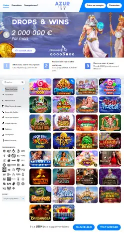 l'application et interface CAS2BET CASINO