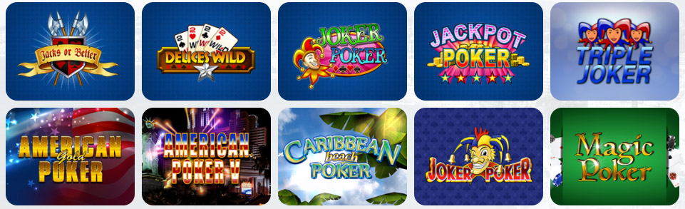 Video Poker Cas2Bet Casino