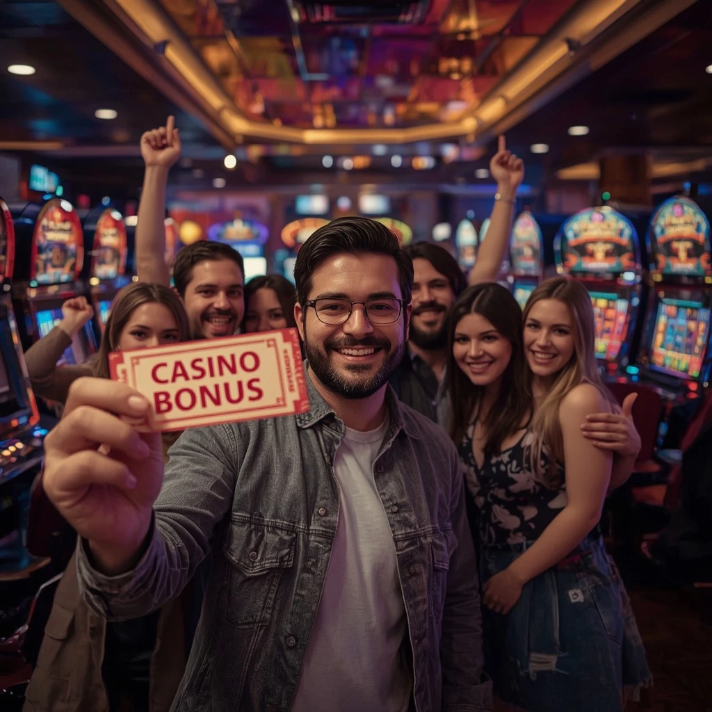 une personne tenant un bonus Cas2Bet Casino
